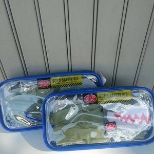 Back to School Safety Kids Face Mask Kit Bundle